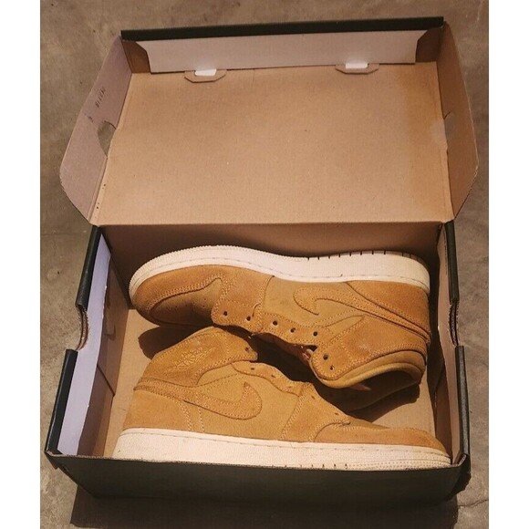 Size 6Y - Air Jordan 1 SE Mid Legend Light Brown - Picture 10 of 11